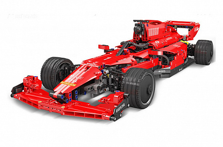 Красная Formula 1 с ДУ, 1065 дет.