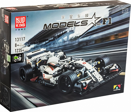 Гоночный автомобиль Formula one F1, 1235 дет.